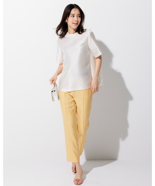 DoCLASSE（ ドゥクラッセ）の「ビエラツイル・センタープレステーパード／68cm（その他パンツ・レディース・ブラック/イエロー・11/7/9）」の7枚目の写真
