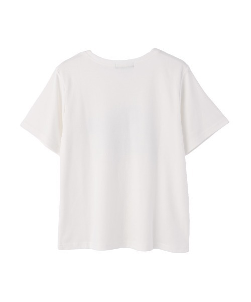 marjour（マージュール）の「FLOCKY LOGO TEE（Tシャツ/カットソー・レディース・チャコールグレー/オフホワイト・M）」の16枚目の写真