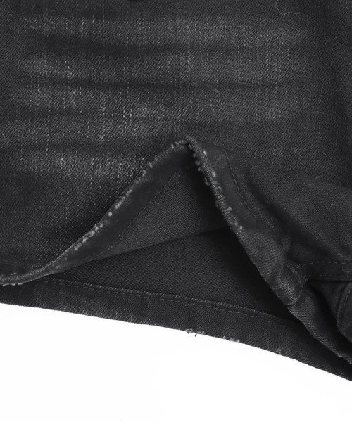 ANAP(アナップ)の「スタッズデザイン加工デニムショートパンツ(その他パンツ・レディース・ブラック/ブルー・M/S)」の14枚目の写真