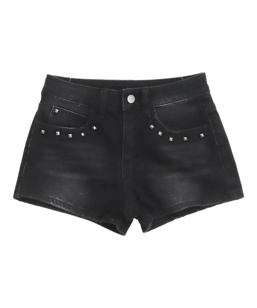 ANAP(アナップ)の「スタッズデザイン加工デニムショートパンツ(その他パンツ・レディース・ブラック/ブルー・M/S)」の18枚目の写真