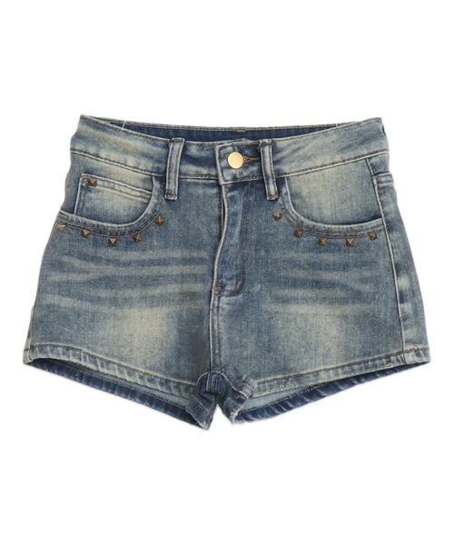 ANAP(アナップ)の「スタッズデザイン加工デニムショートパンツ(その他パンツ・レディース・ブラック/ブルー・M/S)」の17枚目の写真