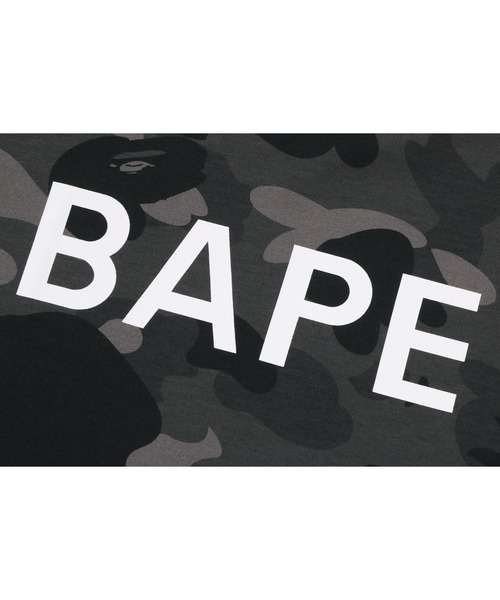A BATHING APE(アベイシングエイプ)の「BAPE LOGO COLOR CAMO SLIM TEE(Tシャツ/カットソー・レディース・パープル/ブラック・MEDIUM/SMALL/X-SMALL)」の5枚目の写真
