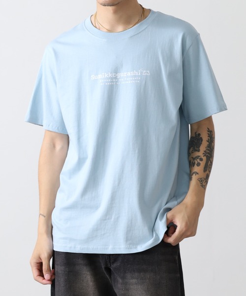 FUNALIVE(ファンアライブ)の「すみっコぐらし お揃いコーデシリーズTシャツ 半袖(Tシャツ/カットソー・メンズ・ホワイト/サックスブルー・L/M/LL)」の19枚目の写真