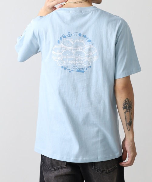 FUNALIVE(ファンアライブ)の「すみっコぐらし お揃いコーデシリーズTシャツ 半袖(Tシャツ/カットソー・メンズ・ホワイト/サックスブルー・L/M/LL)」の22枚目の写真