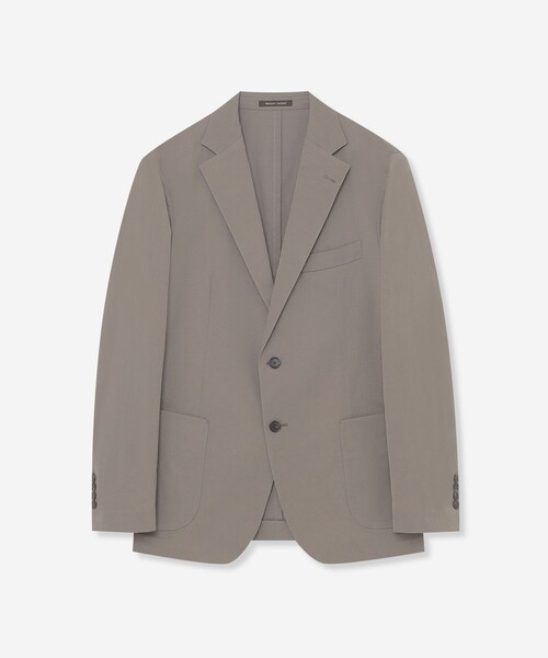 MACKINTOSH LONDON（マッキントッシュ ロンドン）の「【BREASY JACKET】ナイロンストレッチセットアップジャケット（テーラードジャケット・メンズ・ベージュ系その他4/ブラック・40/38）」の2枚目の写真