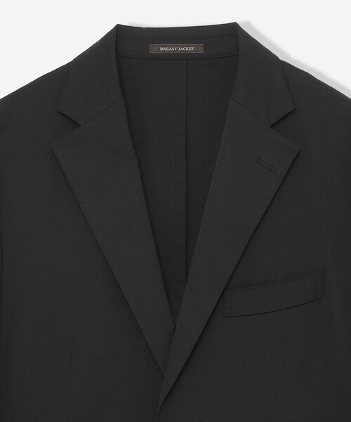 MACKINTOSH LONDON（マッキントッシュ ロンドン）の「【BREASY JACKET】ナイロンストレッチセットアップジャケット（テーラードジャケット・メンズ・ベージュ系その他4/ブラック・40/38）」の4枚目の写真