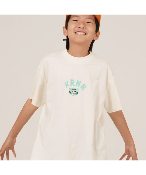 KRNR(クルナル)の「MGH ビッグリップジュニア半袖Tシャツ_クリーム(Tシャツ/カットソー・レディース・その他・140/150/160/130)」の1枚目の写真