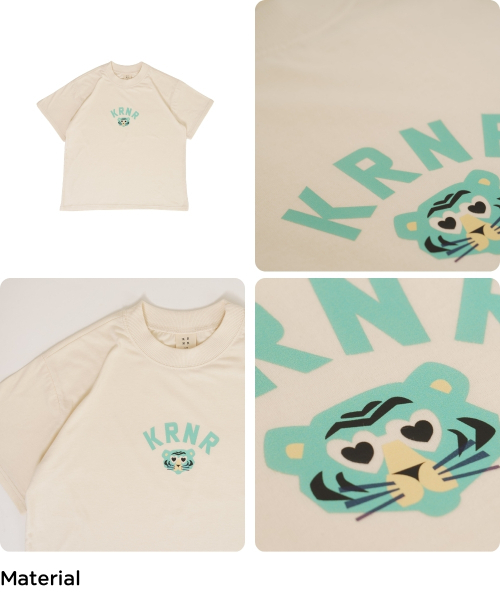 KRNR(クルナル)の「MGH ビッグリップジュニア半袖Tシャツ_クリーム(Tシャツ/カットソー・レディース・その他・140/150/160/130)」の9枚目の写真