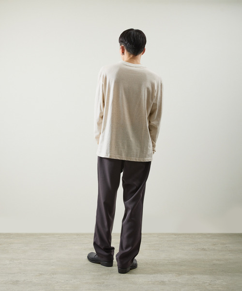 Gramicci（グラミチ）の「GRAMICCI グラミチ / WOOL LIKE LOOSE TAPERED RIDGE PANT ウールライクルーズテーパードリッジパンツ / GMP6-FJP016（その他パンツ・メンズ・ブルー系その他/ブラック/チャコールグレー・X-LARGE/LARGE/SMALL/MEDIUM）」の18枚目の写真