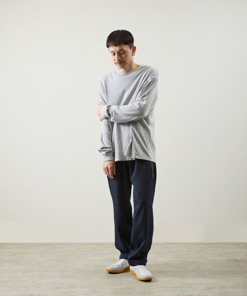 Gramicci（グラミチ）の「GRAMICCI グラミチ / WOOL LIKE LOOSE TAPERED RIDGE PANT ウールライクルーズテーパードリッジパンツ / GMP6-FJP016（その他パンツ・メンズ・ブルー系その他/ブラック/チャコールグレー・X-LARGE/LARGE/SMALL/MEDIUM）」の20枚目の写真