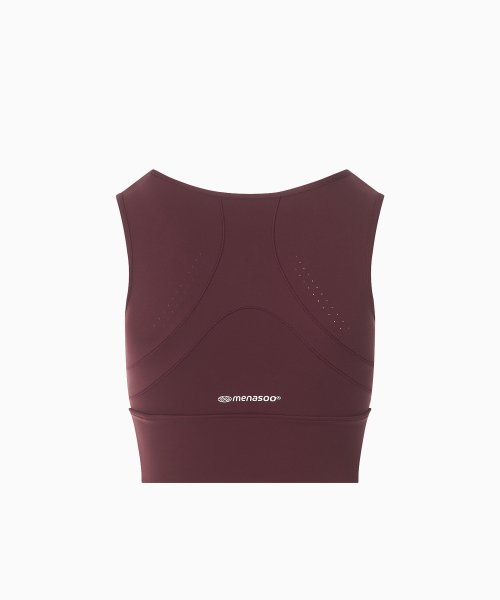 MENASOO（ミナス）の「Pace Hold Sport Bra Top_Red（チューブトップ・レディース・レッド・SMALL/MEDIUM/LARGE/X-LARGE）」の15枚目の写真