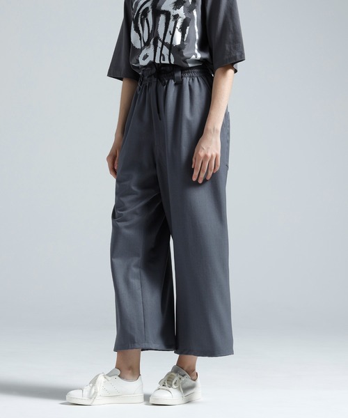 Y-3(ワイスリー)の「Y-3 WOOL STRAIGHT LEG PANTS(その他パンツ・メンズ・グレー・X-SMALL/SMALL/MEDIUM/LARGE/XX-SMALL)」の3枚目の写真