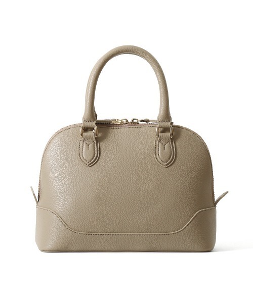 PELLE MORBIDA(ペッレモルビダ)の「Vela(ヴェーラ) VE106-ハンドバッグ(ショルダーバッグ・レディース・ベージュ/アイボリー/ブラック・FREE)」の3枚目の写真