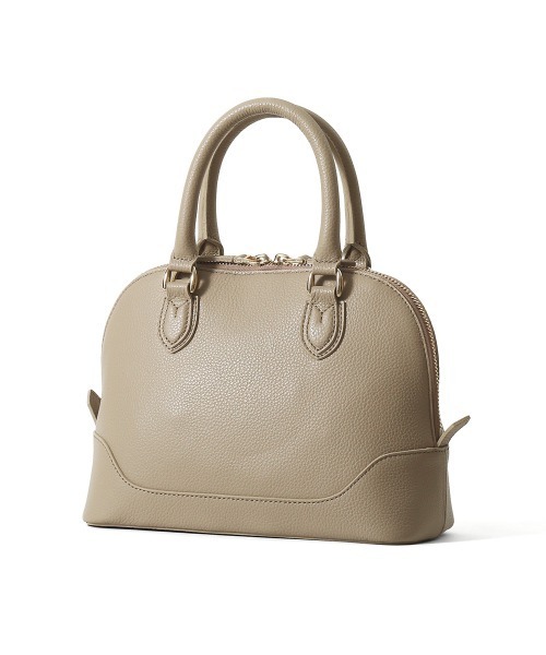 PELLE MORBIDA(ペッレモルビダ)の「Vela(ヴェーラ) VE106-ハンドバッグ(ショルダーバッグ・レディース・ベージュ/アイボリー/ブラック・FREE)」の7枚目の写真