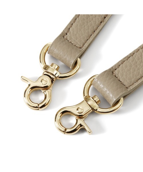 PELLE MORBIDA(ペッレモルビダ)の「Vela(ヴェーラ) VE106-ハンドバッグ(ショルダーバッグ・レディース・ベージュ/アイボリー/ブラック・FREE)」の14枚目の写真