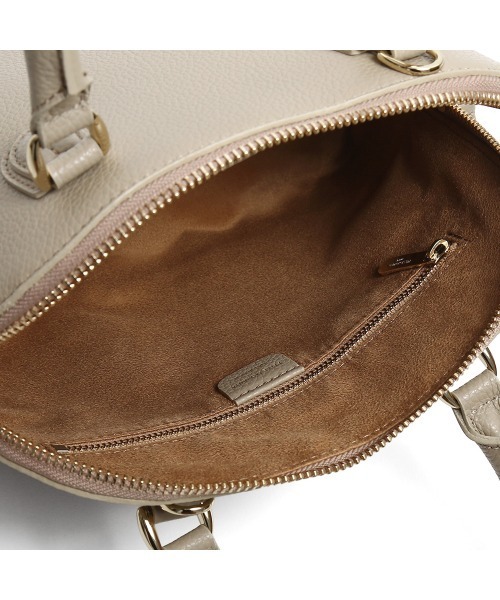 PELLE MORBIDA(ペッレモルビダ)の「Vela(ヴェーラ) VE106-ハンドバッグ(ショルダーバッグ・レディース・ベージュ/アイボリー/ブラック・FREE)」の17枚目の写真