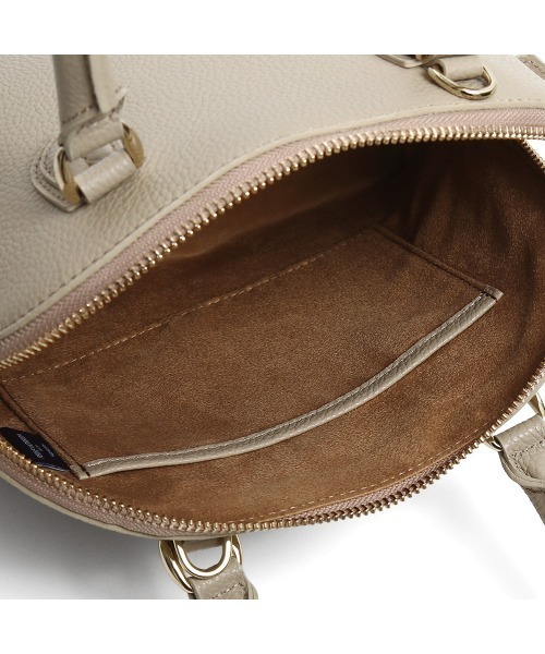 PELLE MORBIDA(ペッレモルビダ)の「Vela(ヴェーラ) VE106-ハンドバッグ(ショルダーバッグ・レディース・ベージュ/アイボリー/ブラック・FREE)」の18枚目の写真