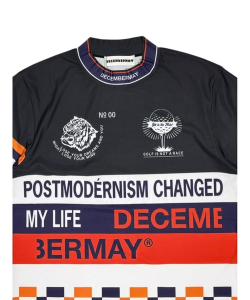 DECEMBERMAY(ディセンバーメイ)の「Post-modernism mock neck shirt(Tシャツ/カットソー・メンズ・ブラック・LARGE/MEDIUM/X-LARGE)」の6枚目の写真