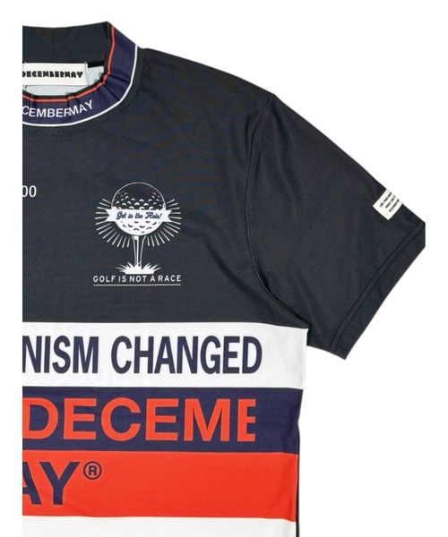 DECEMBERMAY(ディセンバーメイ)の「Post-modernism mock neck shirt(Tシャツ/カットソー・メンズ・ブラック・LARGE/MEDIUM/X-LARGE)」の7枚目の写真