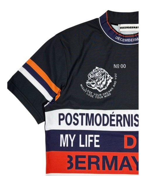 DECEMBERMAY(ディセンバーメイ)の「Post-modernism mock neck shirt(Tシャツ/カットソー・メンズ・ブラック・LARGE/MEDIUM/X-LARGE)」の8枚目の写真