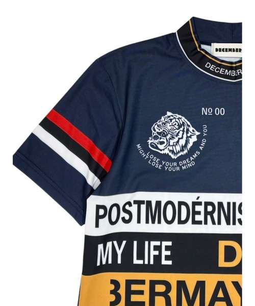 DECEMBERMAY(ディセンバーメイ)の「Post-modernism mock neck shirt(Tシャツ/カットソー・メンズ・ブラック・LARGE/MEDIUM/X-LARGE)」の12枚目の写真
