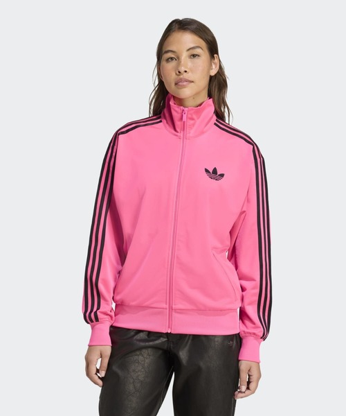  ピンク ブラウン ジャージトラックジャケット ♡いちごチョコカラー adidas｜アディダスのジャージ（ピンク/桃色系）通販 - ZOZOTOWN