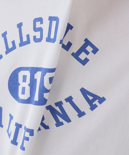 Champion（チャンピオン）の「Champion/チャンピオン S/S T-SHIRTS C3-D363（Tシャツ/カットソー・レディース・ホワイト/チャコールグレー/アイボリー・FREE）」の10枚目の写真