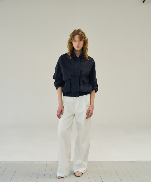 108POUND(108パウンド)の「Washed Short Blouson_Navy(ブルゾン・レディース・その他・FREE)」の3枚目の写真