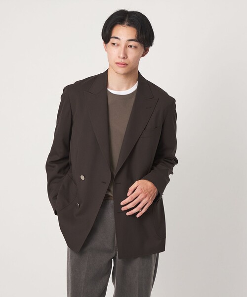 BROOKS BROTHERS(ブルックスブラザーズ)の「【別注】<Brooks Brothers>GLR カノコ クルーネック カットソー(Tシャツ/カットソー・メンズ・ダークブラウン/ダークグレー/ブラック・S/M/L)」の7枚目の写真