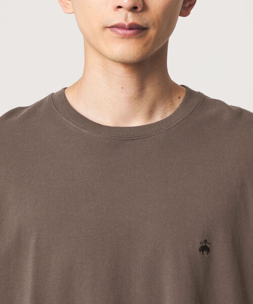 BROOKS BROTHERS(ブルックスブラザーズ)の「【別注】<Brooks Brothers>GLR カノコ クルーネック カットソー(Tシャツ/カットソー・メンズ・ダークブラウン/ダークグレー/ブラック・S/M/L)」の15枚目の写真
