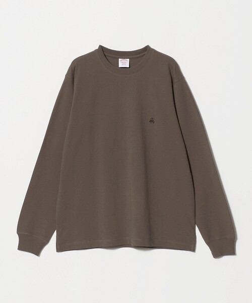 BROOKS BROTHERS(ブルックスブラザーズ)の「【別注】<Brooks Brothers>GLR カノコ クルーネック カットソー(Tシャツ/カットソー・メンズ・ダークブラウン/ダークグレー/ブラック・S/M/L)」の21枚目の写真