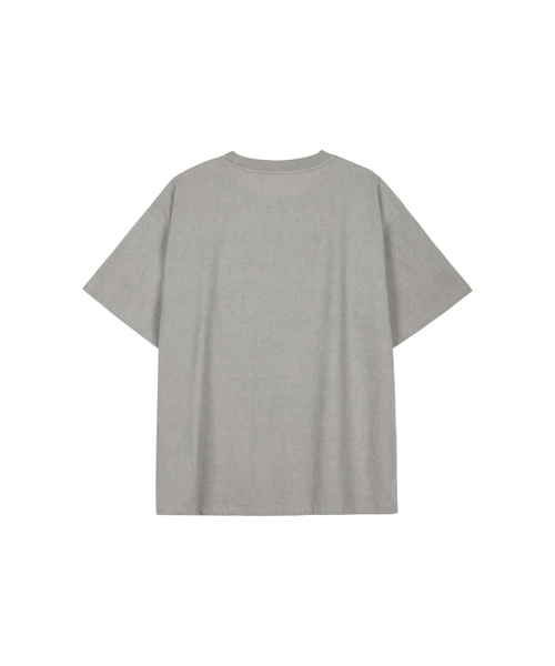 DEINET(ダイニット)の「D ACCENT CRACK LOGO T-SHIRTS IN GREY(Tシャツ/カットソー・レディース・その他・FREE)」の3枚目の写真