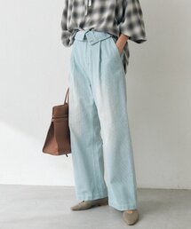 コーデュロイハイウエストパンツ