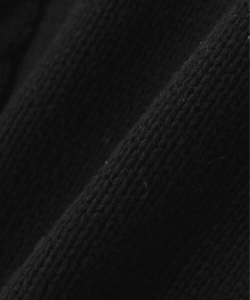 DANKE SCHON(ダンケシェーン)の「【WEB&DEPOT限定】DankeSchon/ダンケシェーン/HAND STITCH KNIT JACKET(その他アウター・レディース・ホワイト/ブラック/ブラウン・M/L/S)」の9枚目の写真