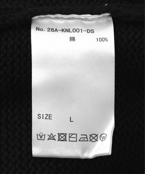 DANKE SCHON(ダンケシェーン)の「【WEB&DEPOT限定】DankeSchon/ダンケシェーン/HAND STITCH KNIT JACKET(その他アウター・レディース・ホワイト/ブラック/ブラウン・M/L/S)」の10枚目の写真