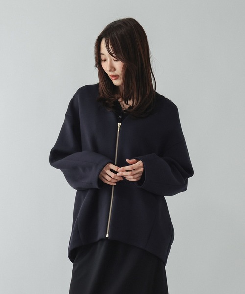 GLOBAL WORK(グローバルワーク)の「ダンボールジャケット/873759(ブルゾン・レディース・杢グレー/ネイビー・LARGE/MEDIUM)」の11枚目の写真