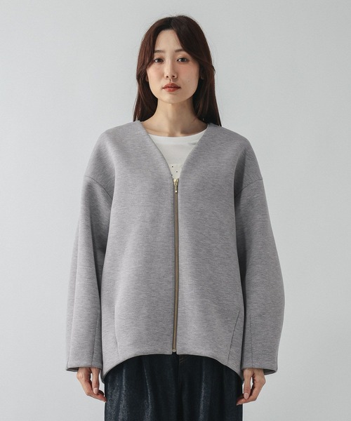GLOBAL WORK(グローバルワーク)の「ダンボールジャケット/873759(ブルゾン・レディース・杢グレー/ネイビー・LARGE/MEDIUM)」の12枚目の写真