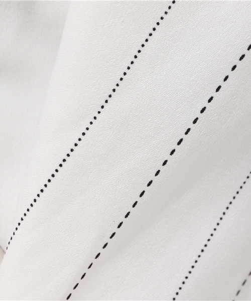 one after another NICE CLAUP(ワンアフターアナザーナイスクラップ)の「【ナイスクラップ】オトナ女子シャツ(シャツ/ブラウス・レディース・オフホワイト/ピンク/ストライプ・FREE)」の10枚目の写真