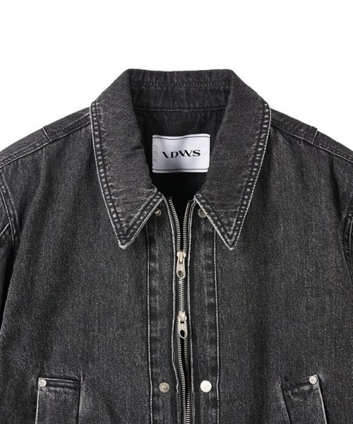 IDWS(アイドンワナセル)の「Applique Chasser Denim Jacket Black(デニムジャケット・レディース・その他・0/1)」の3枚目の写真