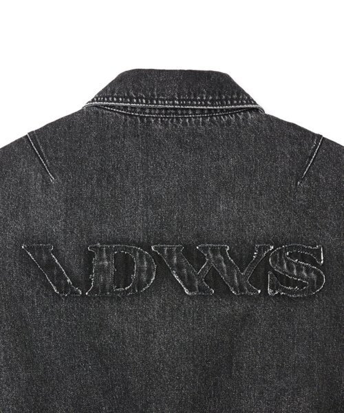 IDWS(アイドンワナセル)の「Applique Chasser Denim Jacket Black(デニムジャケット・レディース・その他・0/1)」の4枚目の写真