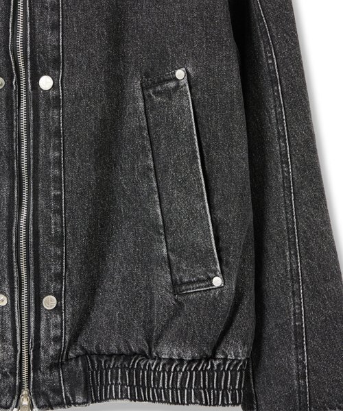 IDWS(アイドンワナセル)の「Applique Chasser Denim Jacket Black(デニムジャケット・レディース・その他・0/1)」の5枚目の写真