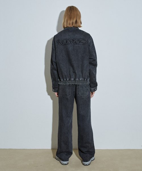 IDWS(アイドンワナセル)の「Applique Chasser Denim Jacket Black(デニムジャケット・レディース・その他・0/1)」の8枚目の写真