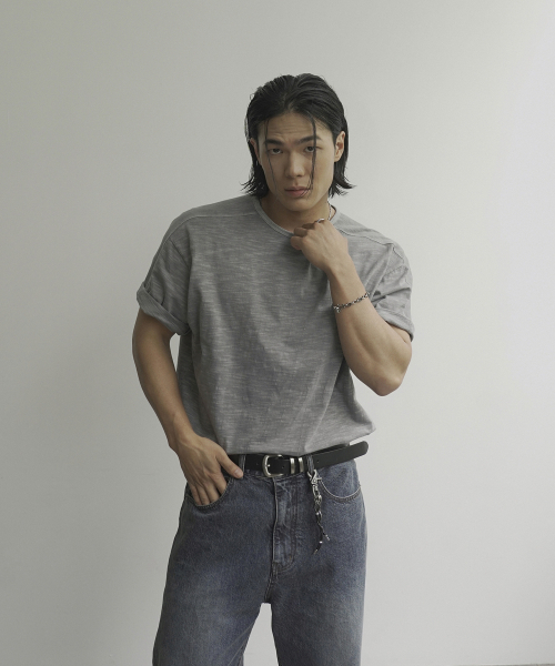 SIIIIDO(シド)の「MAXIMUS HALF T SHIRT(GREY)(Tシャツ/カットソー・メンズ・その他・2)」の6枚目の写真