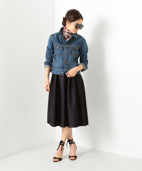 Lee（リー）の「Lee / デニムジャケット（デニムジャケット・レディース・ライトブルー/ブルー・MEDIUM/SMALL）」の14枚目の写真