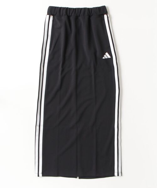 adidas(アディダス)の「adidas/アディダス スリーストライプス DK アイライン スカート(スカート・レディース・ワインレッド/ブラック・X-LARGE/LARGE/XX-LARGE/MEDIUM/X-SMALL/SMALL)」の1枚目の写真