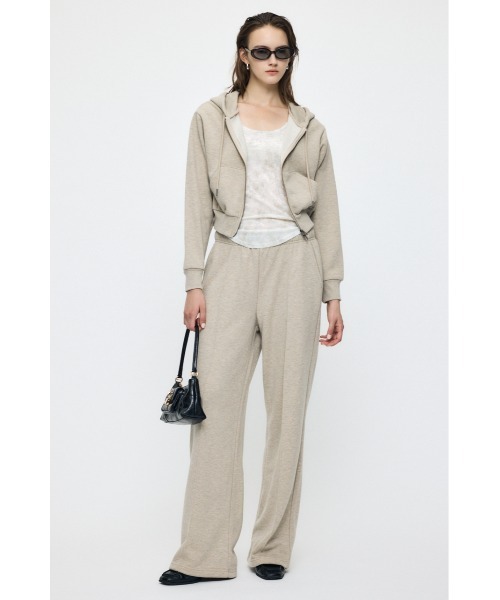 MOUSSY(マウジー)の「ES CLASSIC SWEAT パーカー(パーカー・レディース・杢グレー/ブラック/ベージュ・1/2)」の6枚目の写真