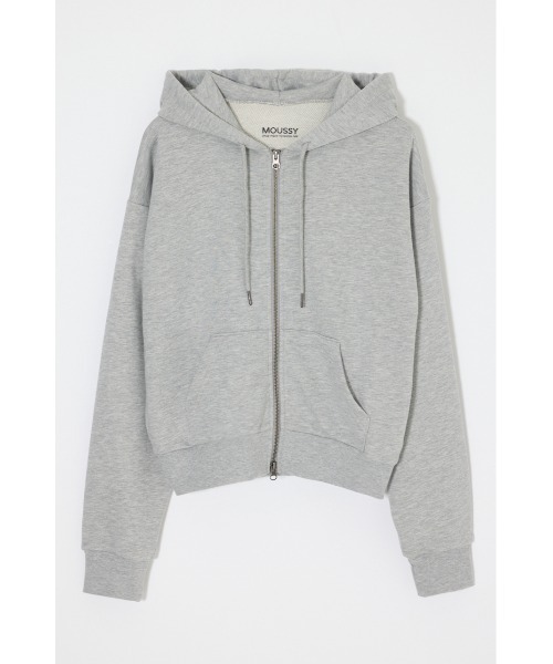 MOUSSY(マウジー)の「ES CLASSIC SWEAT パーカー(パーカー・レディース・杢グレー/ブラック/ベージュ・1/2)」の22枚目の写真