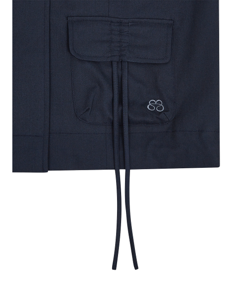 TUOMIO（トゥオミオ）の「RIBBON POCKET JACKET [NAVY]（その他アウター・レディース・その他・1/2）」の7枚目の写真
