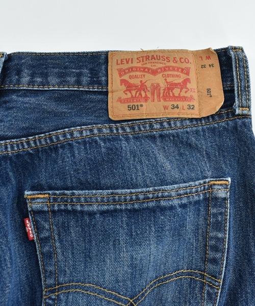 Levi's(リーバイス)の「【USED】Levi's 501 デニムパンツ(デニムパンツ・メンズ・ブルー・MEDIUM)」の7枚目の写真