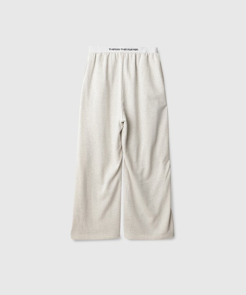 THINGS THAT MATTER(シングス ザット マター)の「LEOPARD WARP PRINT SWEAT PANTS / レオパードワーププリントスウェットパンツ(スウェットパンツ・レディース・ベージュ・FREE)」の4枚目の写真